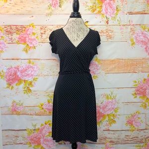 bebe Dresses - Bebe O Polka Dot Wrap Dress bebe Dresses - Bebe O Polka Dot Wrap Dress